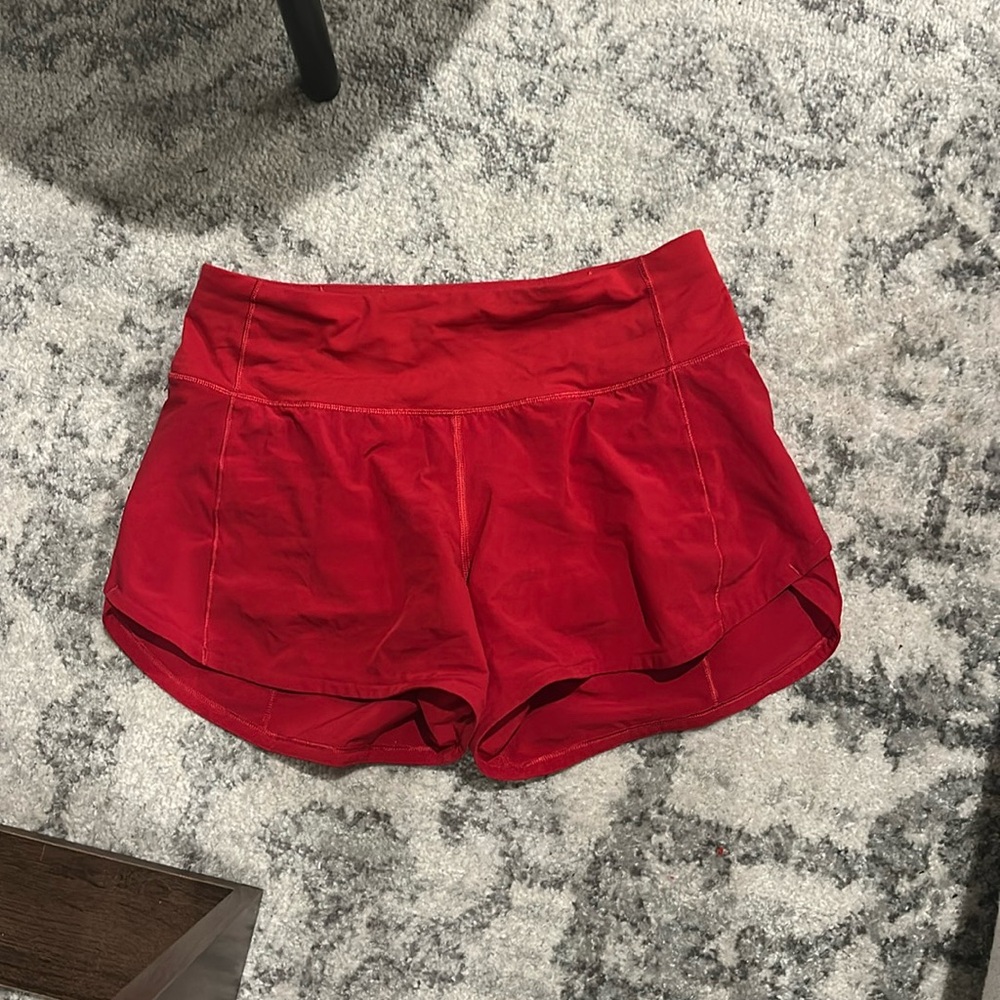 Lululemon Speed Up Lined Shorts